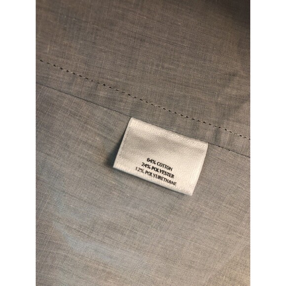 EILEEN FISHER SMALL S Brown Snap Front Lightweight Jacket - Picture 6 of 7